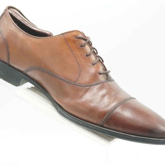 Cole Haan Air Adams Sz 13 Brown Oxford Mens R5C6